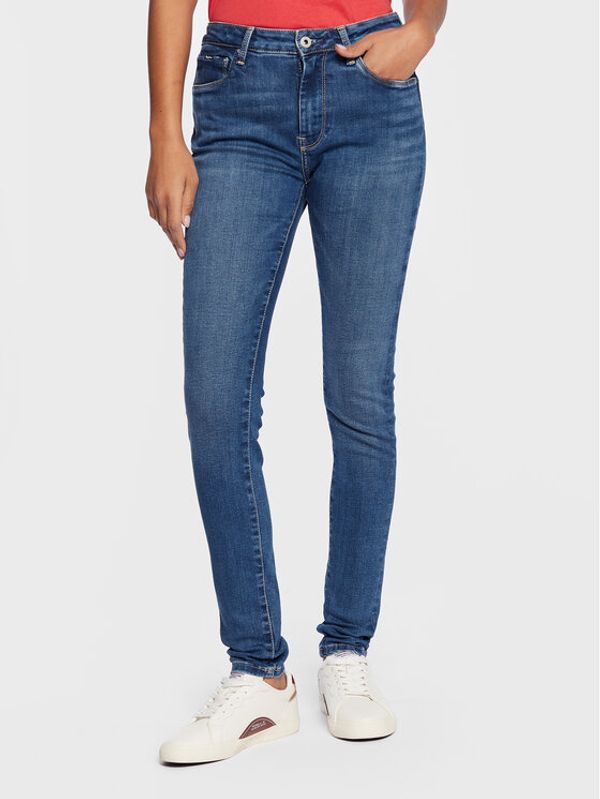 Pepe Jeans Pepe Jeans Jeans hlače Regent PL204171 Modra Skinny Fit