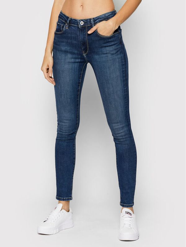 Pepe Jeans Pepe Jeans Jeans hlače Regent PL204171 Mornarsko modra Skinny Fit