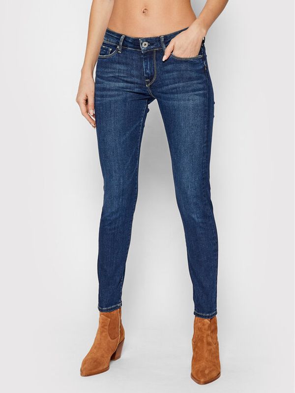 Pepe Jeans Pepe Jeans Jeans hlače Soho PL204174 Mornarsko modra Skinny Fit