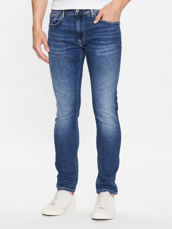 Pepe Jeans Pepe Jeans Jeans hlače Stanley PM206326HS6 Modra Tapered Fit