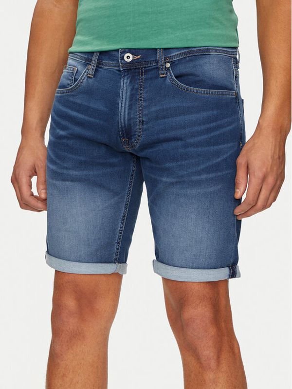 Pepe Jeans Pepe Jeans Jeans kratke hlače Slim Gymdigo Short PM801075HU2 Modra Slim Fit