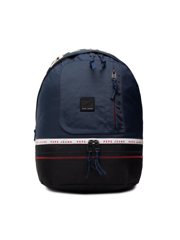 Pepe Jeans Pepe Jeans Nahrbtnik Smith Backpack PM030675 Mornarsko modra