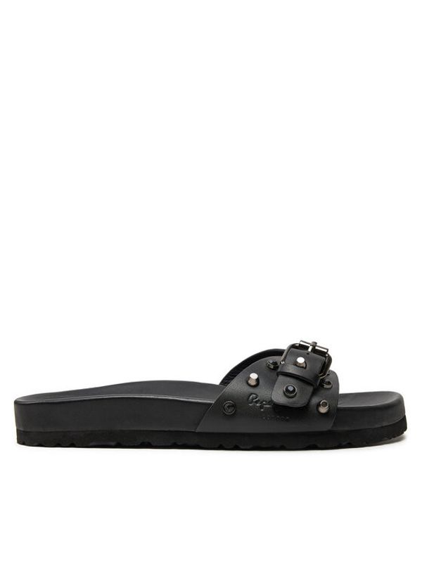 Pepe Jeans Pepe Jeans Natikači Oban Studs PLS80002 Črna