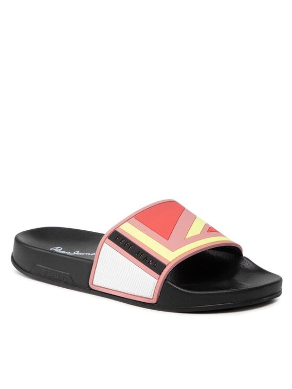 Pepe Jeans Pepe Jeans Natikači Slider Flag PLS70109 Roza