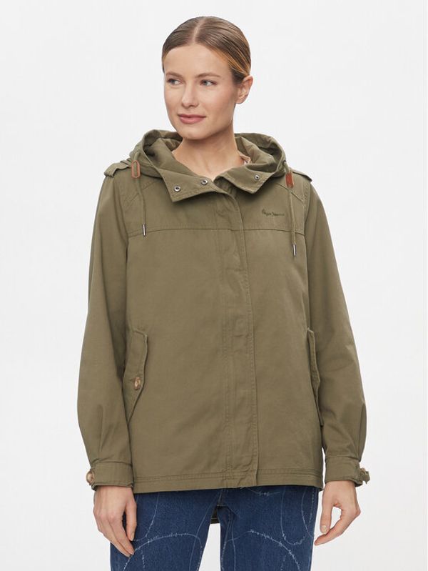 Pepe Jeans Pepe Jeans Parka Sally PL402319 Zelena Regular Fit