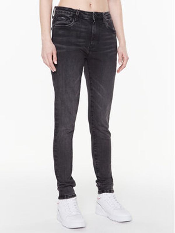Pepe Jeans Pepe Jeans Jeans hlače Regent PL204171 Črna Skinny Fit