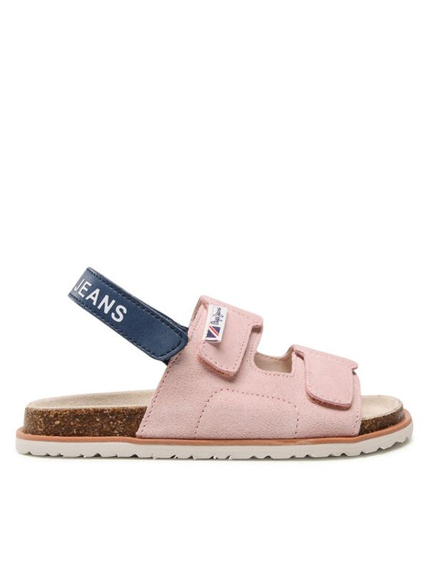 Pepe Jeans Pepe Jeans Sandali Berlin Girl Strap PGS90179 Roza