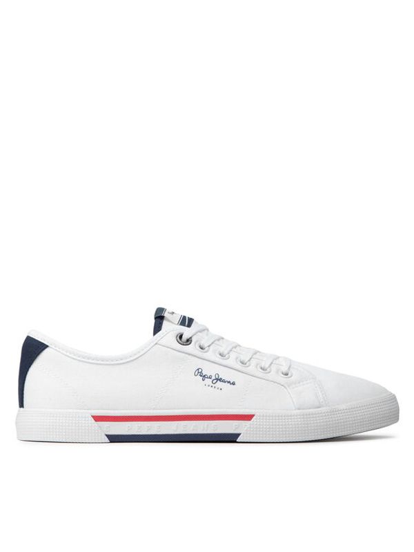 Pepe Jeans Pepe Jeans Tenis superge Brady Basic PMS30816 Bela