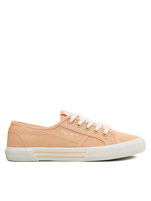 Pepe Jeans Pepe Jeans Tenis superge Brady Basic W PLS31287 Oranžna