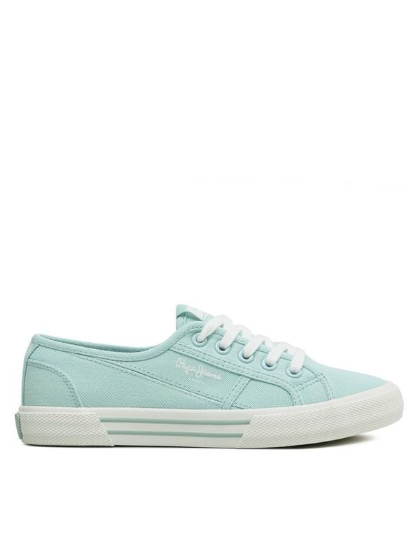 Pepe Jeans Pepe Jeans Tenis superge Brady Basic W PLS31287 Turkizna