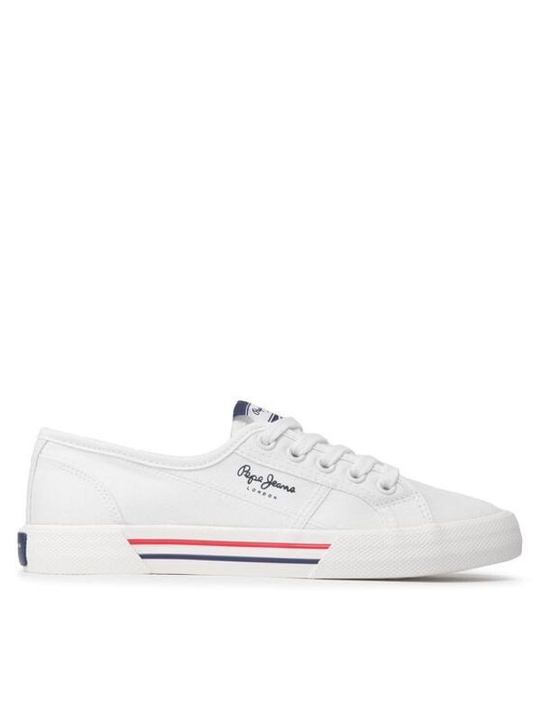 Pepe Jeans Pepe Jeans Tenis superge Brady W Basic PLS31287 Bela