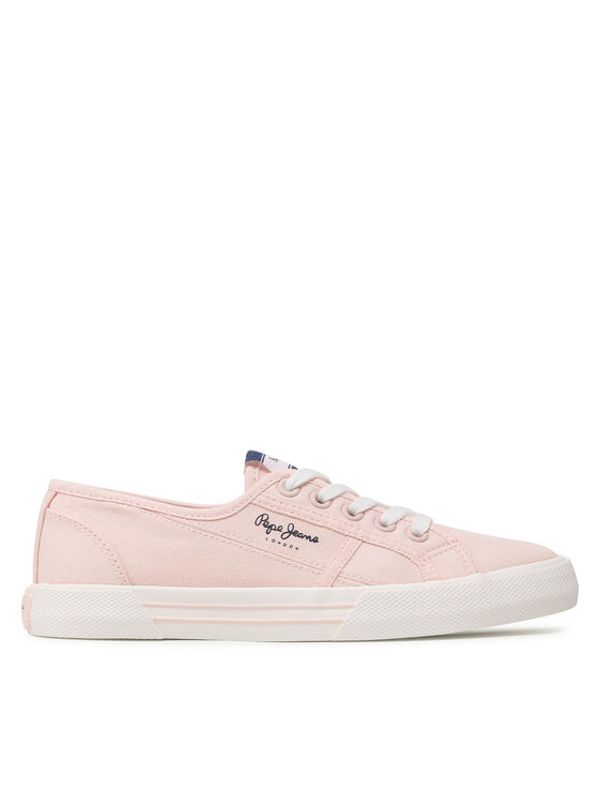 Pepe Jeans Pepe Jeans Tenis superge Brady W Basic PLS31287 Roza