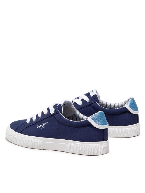 Pepe Jeans Pepe Jeans Tenis superge Kenton Bass PLS31293 Mornarsko modra