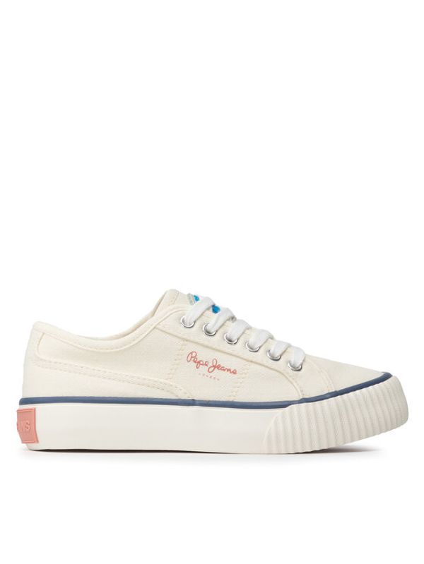 Pepe Jeans Pepe Jeans Tenis superge Ottis Platform Girl Bela