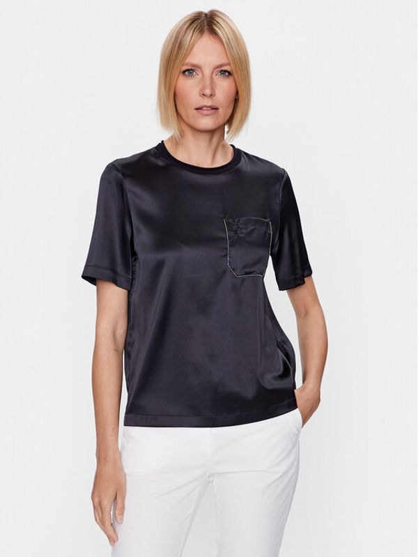 Peserico Peserico Bluza S06808 Mornarsko modra Regular Fit