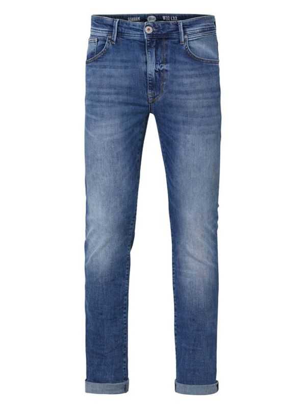 Petrol Industries Petrol Industries Jeans hlače SEAHAM-FUTUREPROOF Modra Slim Fit