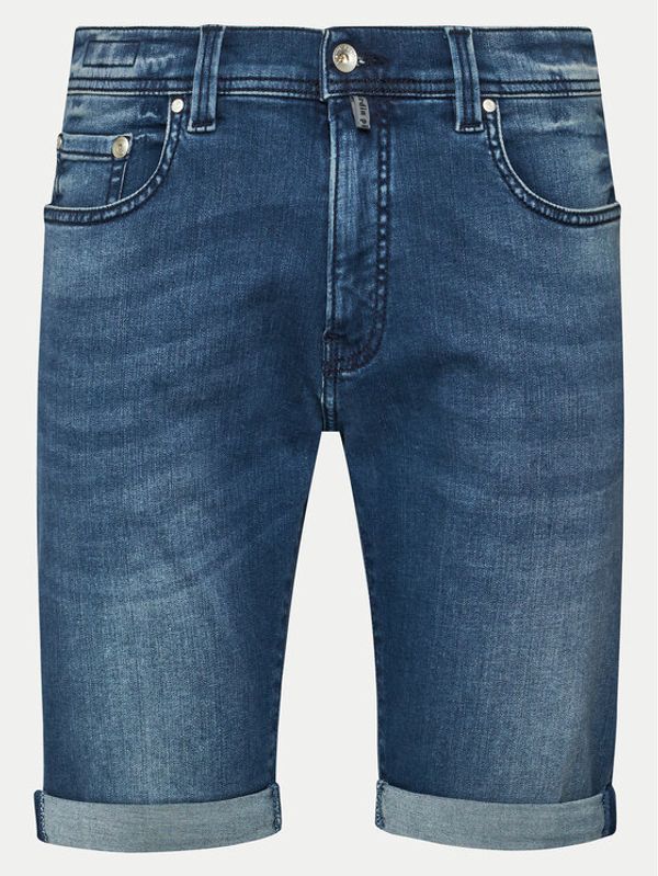 Pierre Cardin Pierre Cardin Jeans kratke hlače 34520/000/8128 Mornarsko modra Modern Fit