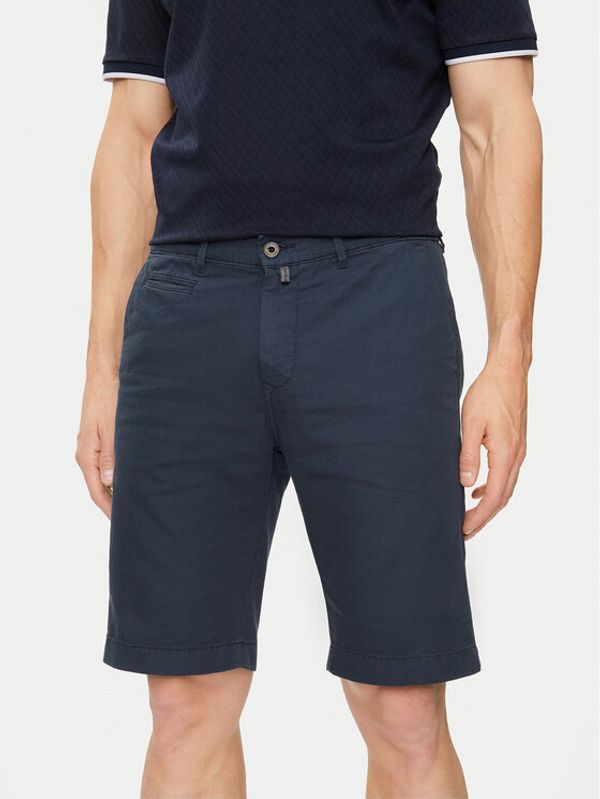 Pierre Cardin Pierre Cardin Kratke hlače iz tkanine C3 34770.5002 Mornarsko modra Regular Fit
