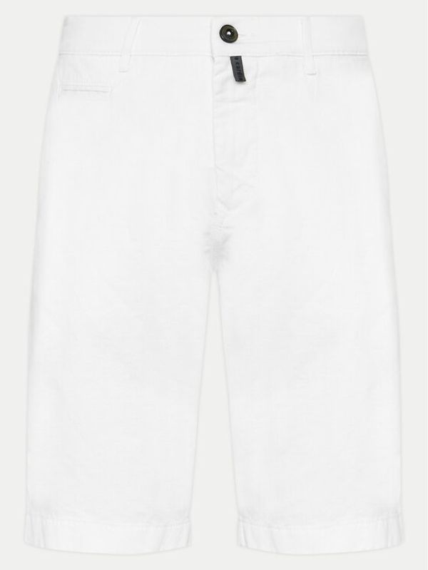 Pierre Cardin Pierre Cardin Kratke hlače iz tkanine C3 34770/000/5002 Écru Regular Fit