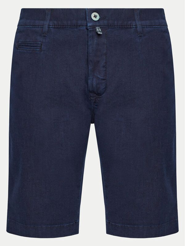 Pierre Cardin Pierre Cardin Kratke hlače iz tkanine C7 34770.7763 Mornarsko modra Regular Fit