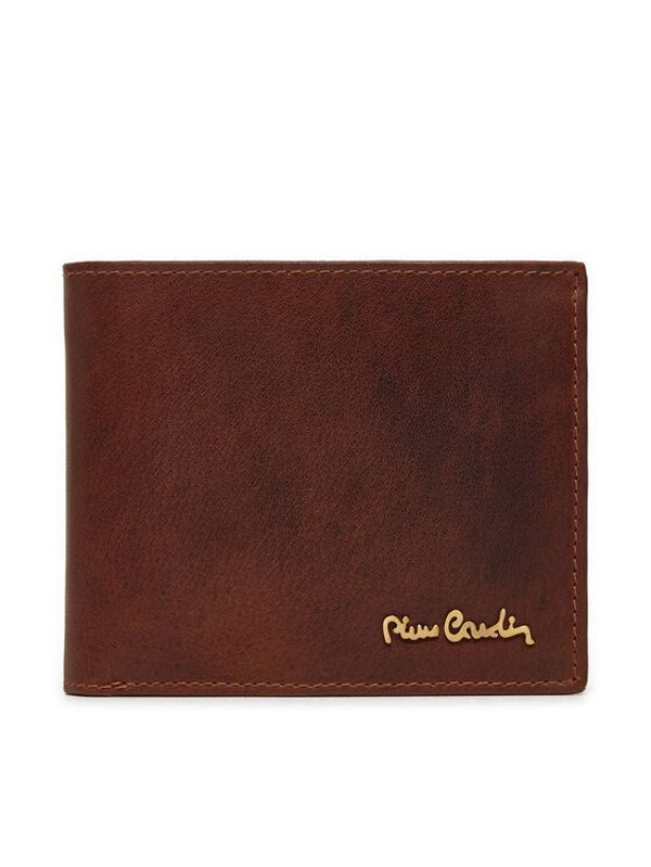 Pierre Cardin Pierre Cardin Velika moška denarnica TILAK110 324 Rjava
