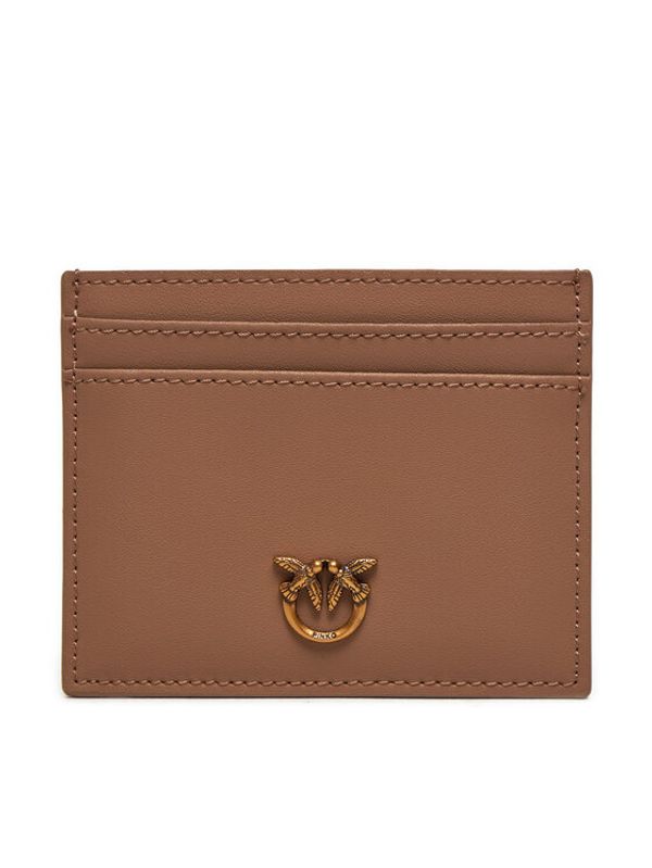 PINKO Pinko Etui za kreditne kartice Card Holder Simply AI 24-25 PCPL 103762 A0F1 Rjava