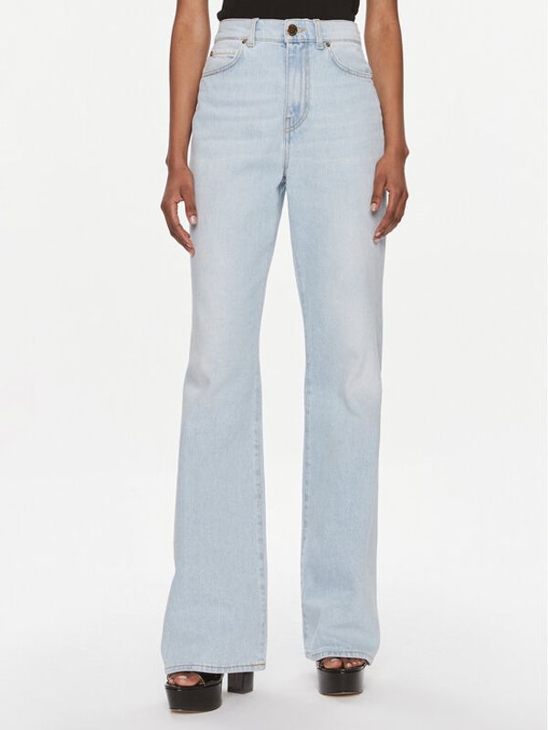 Pinko Pinko Jeans hlače Felix 101736 A1MV Svetlo modra Regular Fit