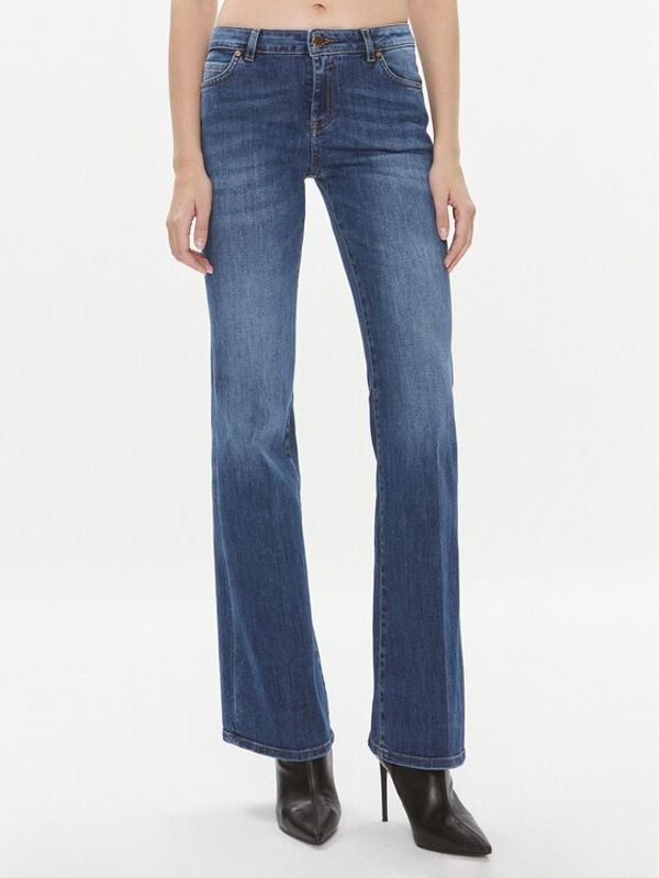 Pinko Pinko Jeans hlače Frida 100177 A0ZT Modra Flare Fit