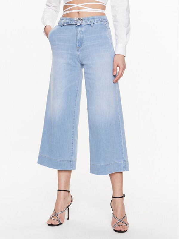 Pinko Pinko Jeans hlače Peggy 100168 A0FS Modra Regular Fit