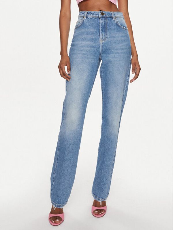 PINKO Pinko Jeans hlače Roxanne 102908 A0IC Modra Regular Fit