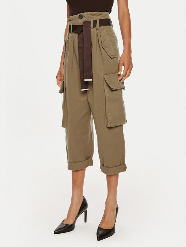 PINKO Pinko Kargo hlače Ronfare 101840 A21C Khaki Regular Fit