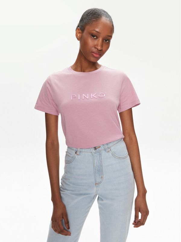Pinko Pinko Majica 101752 A1NW Roza Regular Fit