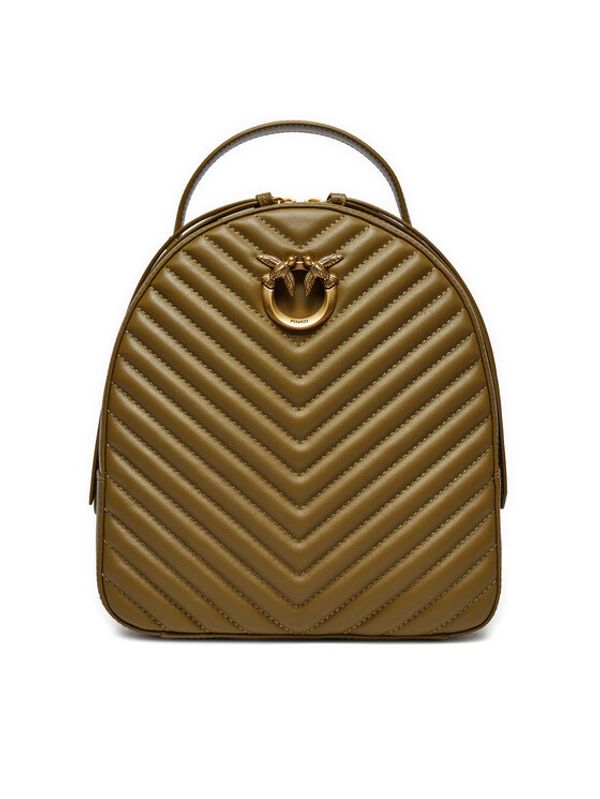 PINKO PINKO Nahrbtnik Love Click Classic Backpack . AI 24-25 PLTT 102530 A1J2 Khaki