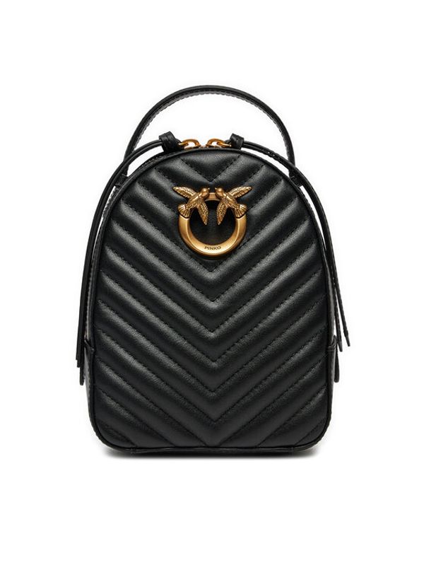 PINKO PINKO Nahrbtnik Love Click Mini Backpack . AI 24-25 PLTT 103614 A1J2 Črna