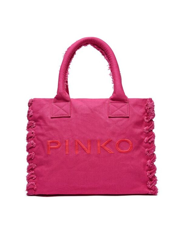 Pinko Pinko Ročna torba Beach Shopping PE 24 PLTT 100782 A1WQ Roza