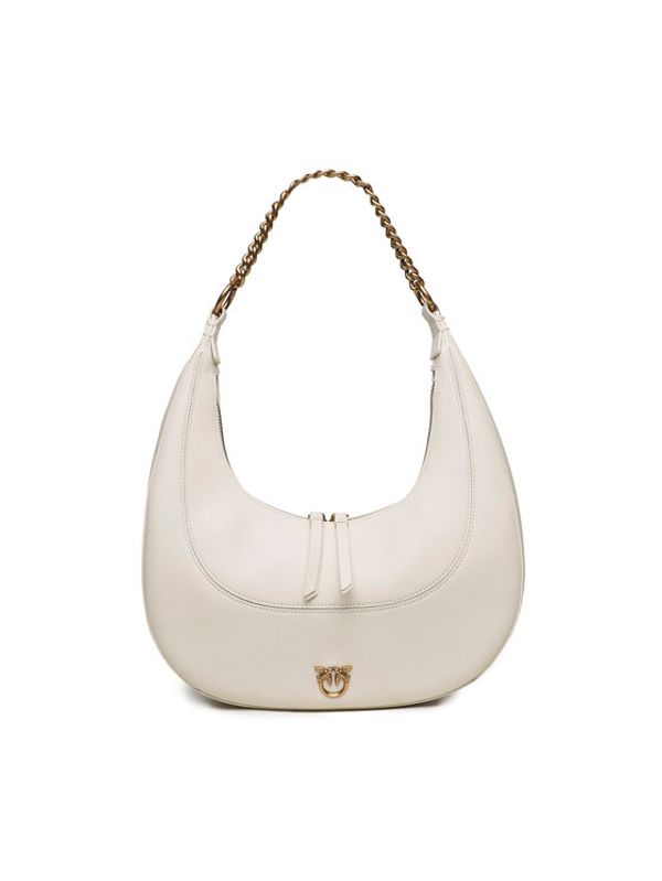 Pinko Pinko Ročna torba Brioche Hobo Classic . AI 23-24 PLTT 101526 A0Q0 Écru