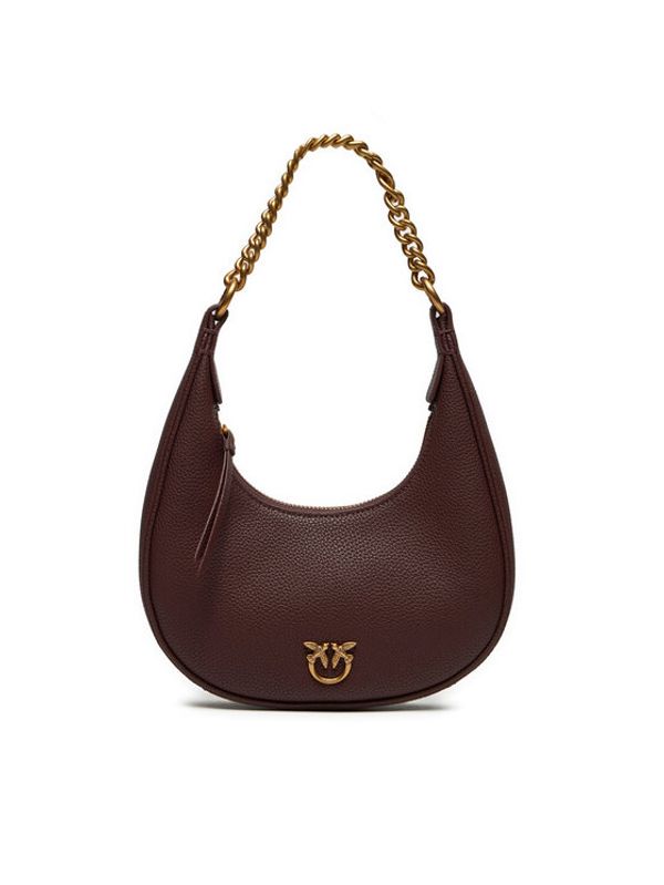 PINKO PINKO Ročna torba Brioche Hobo Mini AI 24-25 PLTT 101433 A29Q Bordo rdeča