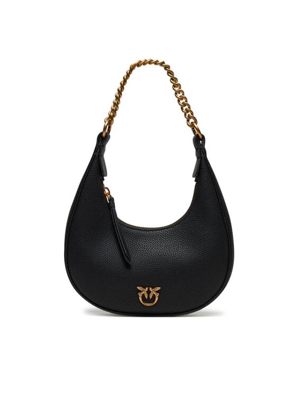 PINKO PINKO Ročna torba Brioche Hobo Mini AI 24-25 PLTT 101433 A29Q Črna