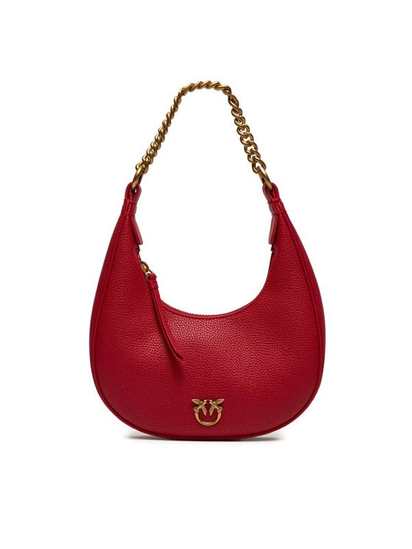 PINKO PINKO Ročna torba Brioche Hobo Mini AI 24-25 PLTT 101433 A29Q Rdeča