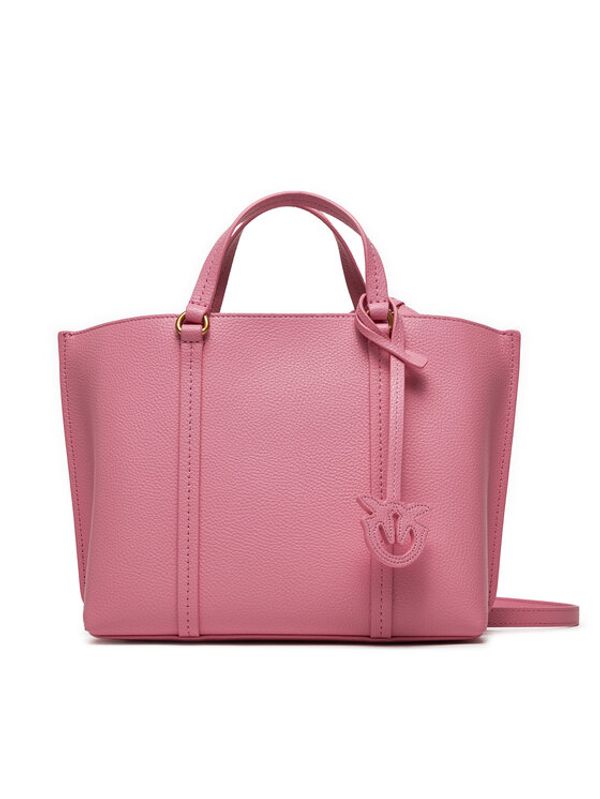 Pinko Pinko Ročna torba Carrie Shopper Classic PE 24 PLTT 102833 A1LF Roza