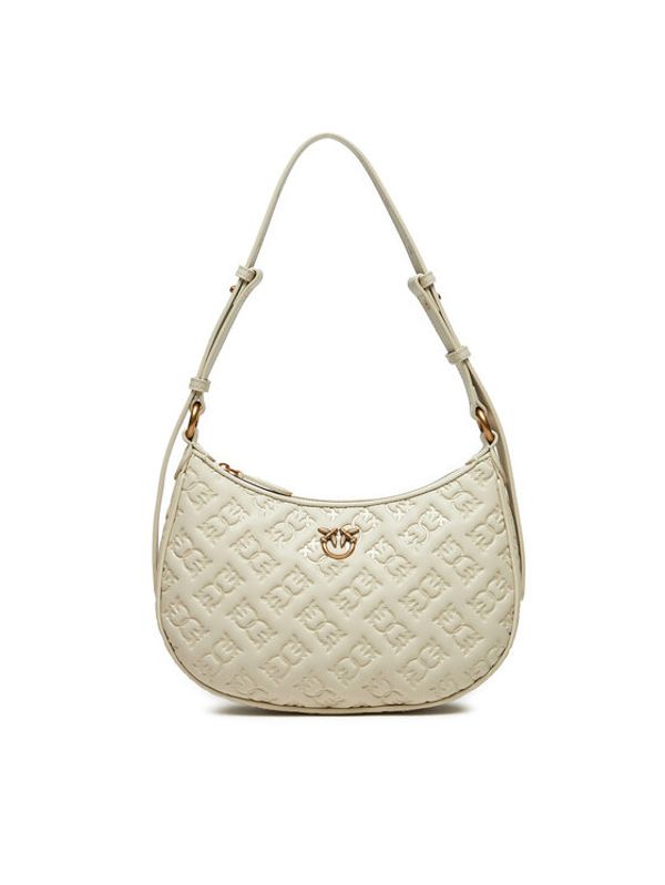 PINKO PINKO Ročna torba Half Moon Mini Fl AI 24-25 PLTT 102790 A1YB Écru