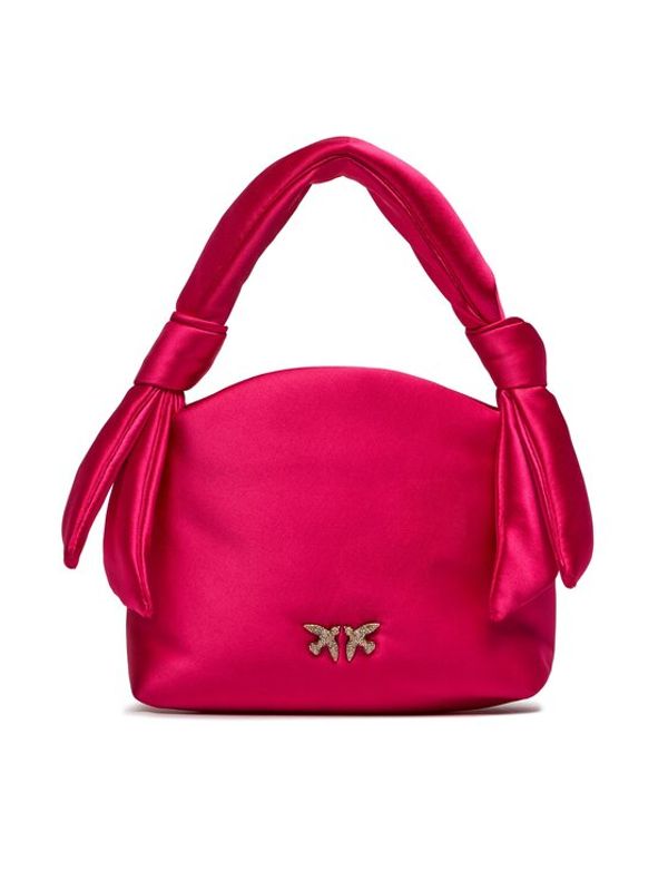 Pinko Pinko Ročna torba Knots Mini Pouch Satin PE 24 PLTT 102770 A1KA Roza