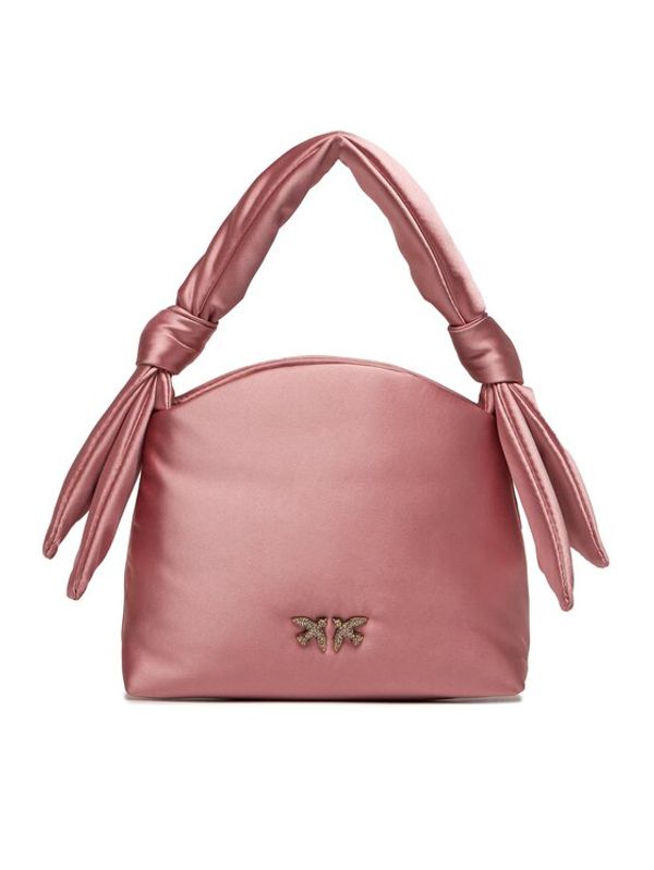 Pinko Pinko Ročna torba Knots Mini Pouch Satin PE 24 PLTT 102770 A1KA Roza