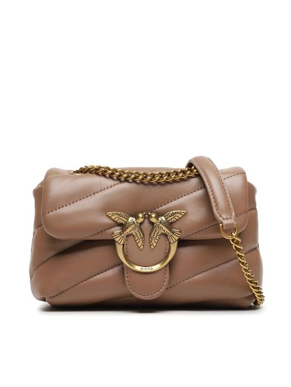 Pinko Pinko Ročna torba Love Baby Puff C AI 23-24 PLTT 100040 A0F2 Bež