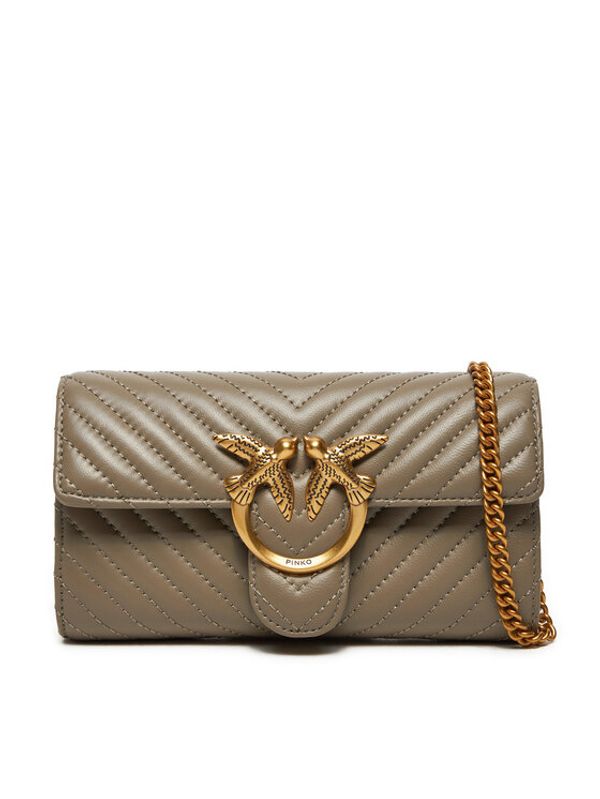 PINKO Pinko Ročna torba Love One Wallet C . PE 24 PLTT 100062 A0KG Siva