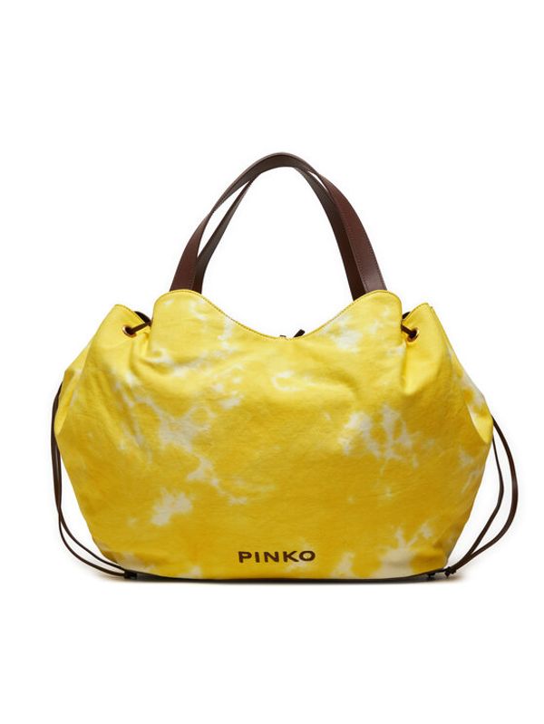 Pinko Pinko Ročna torba Pagoda Extra Shopper PE 24 PLTT 102911 A1MB Rumena