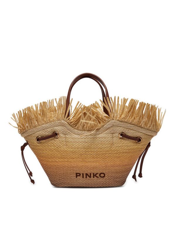 Pinko Pinko Ročna torba Pagoda Small Shopper . PE 24 PLTT 102910 A1R6 Bež