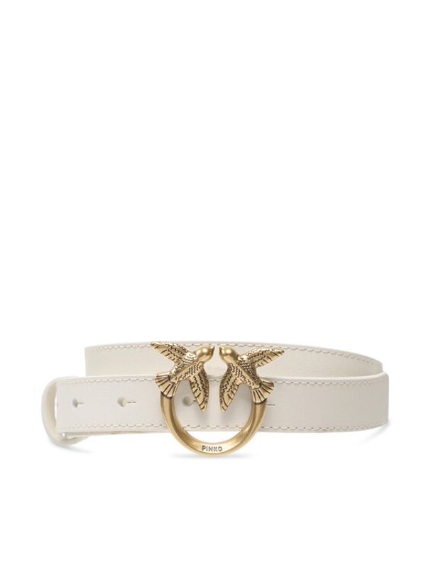 Pinko Pinko Ženski pas Love Berry H2 Belt PE 23 PLT01 100143 A0F1 Bela