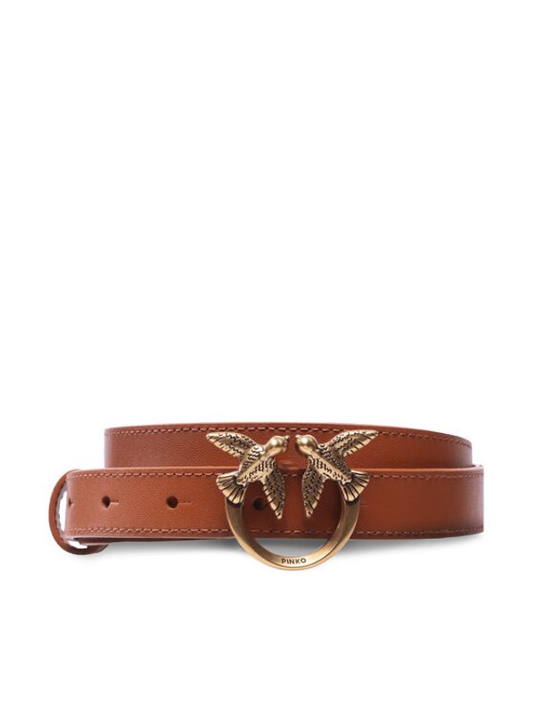 PINKO Pinko Ženski pas Love Berry H2 Belt PE 23 PLT01 100143 A0F1 Rjava