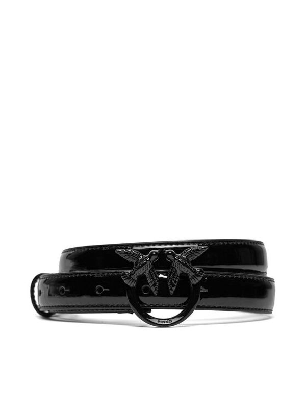 PINKO Pinko Ženski pas Love Berry H2 Belt PE 24 PLT01 100143 A1JD Črna